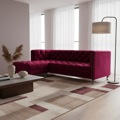 Chesterfield Sofa Pokrycie Wnętrza Projektant Kanapy Sofy Komplet Kanapy Sofa SLIII Sofa №12