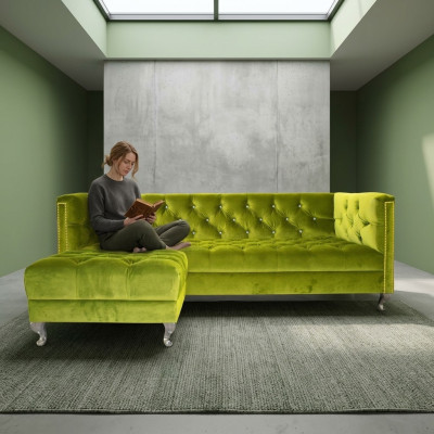 Chesterfield Sofa Tapicerowane Designer Kanapy Sofas Zestaw Kanapowy Sofa SLIII Sofa Nr. 15