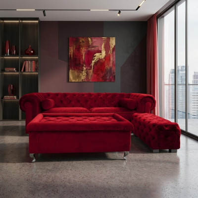 Chesterfield Sofa Polster Designer Sofy Kanapy Zestaw Sofa SsIII Sofa №20