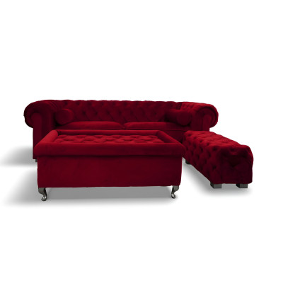 Chesterfield Sofa Polster Designer Sofy Kanapy Zestaw Sofa SsIII Sofa №20