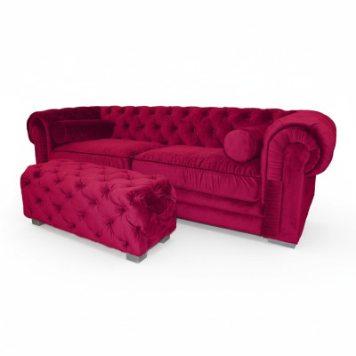 Chesterfield Sofa Wyposażenie Projektantów Kanap Sof Garnitury Kanapowe SLIII Sofa Nr 39