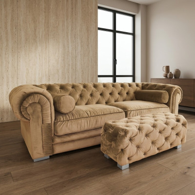 Chesterfield Sofa Meble tapicerowane Projektant kanapy Sofy Sofy Salon Wersalka SLIII Sofa nr 40