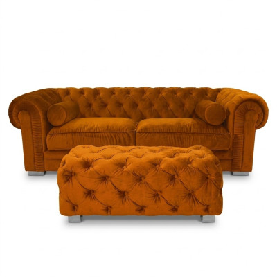 Chesterfield Sofa Fotel Projektant kanapy Sofy zestaw kanapowa SLIII kanapa №41