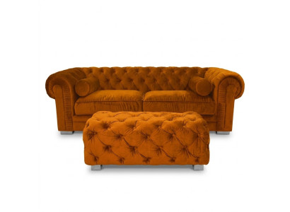 Chesterfield Sofa Fotel Projektant kanapy Sofy zestaw kanapowa SLIII kanapa №41