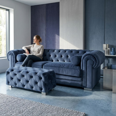 Chesterfield Sofa Obicie Projektant Kanapy Sofy Wypoczynkowych Sofa Wzór Kanapy SLIII Sofa nr 44