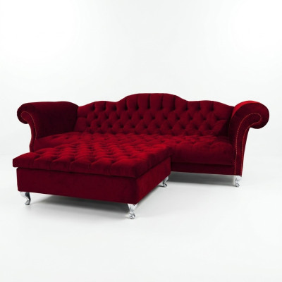 Chesterfield Sofa ​​tapicerowane sofy projektanta Kanapy sofy Komplet kanapowy Sofa SLIII Sofa Nr 46