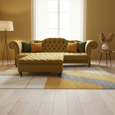 Chesterfield Sofa Tapicerowane Kanapy Designerskie Sofy Komplet Kanap SLIII Sofa nr 51