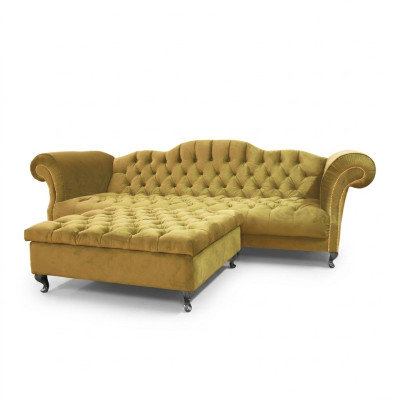 Chesterfield Sofa Tapicerowane Kanapy Designerskie Sofy Komplet Kanap SLIII Sofa nr 51