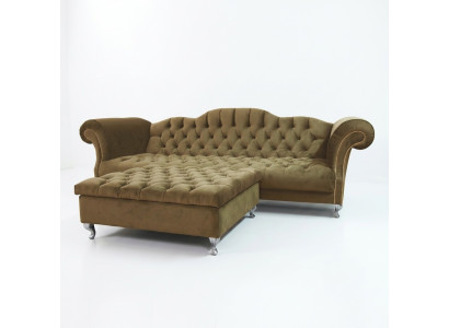 Sofa Chesterfield Projektant tapicerki z tkaniny Sofy sofistyka kanapa SLIII Sofa Nr 54.