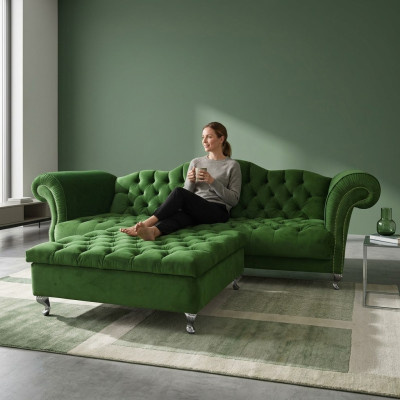 Chesterfield Sofa Obicie Designerskie kanapy Sofy Komplet kanap SLIII Sofa №56