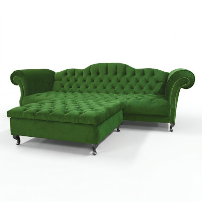 Chesterfield Sofa Obicie Designerskie kanapy Sofy Komplet kanap SLIII Sofa №56