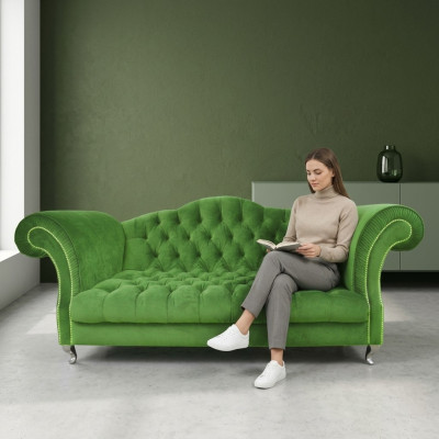 Chesterfield Sofa Projektant tapicerki Sofy Kanapy Komplet Sofa SLIII Sofa numer 78