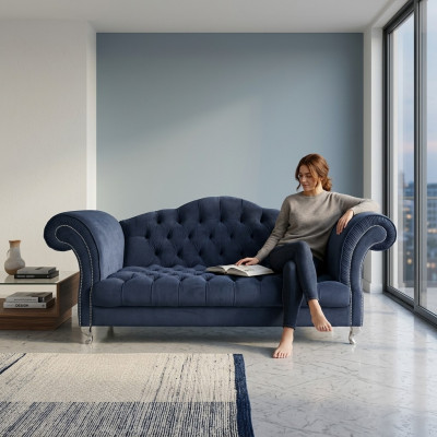 Chesterfield Sofa Wygodne kanapy projektowe Soferki Na numer seryjny kanapy SLIII Sofa №81