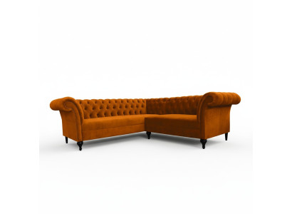 Chesterfield Narożnikowa kanapa narożnik kanapa designerska kanapa kanapa skórzana sofa Aksamit