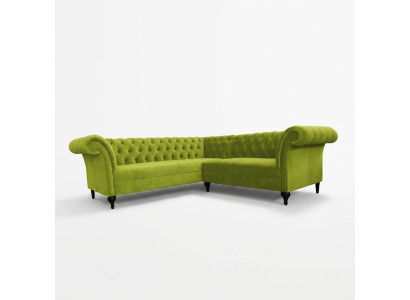 Chesterfield Narożnikowa kanapa kanapa narożna designerska sofa kanapa Aksamit skórzana sofa SLIII sofa №96