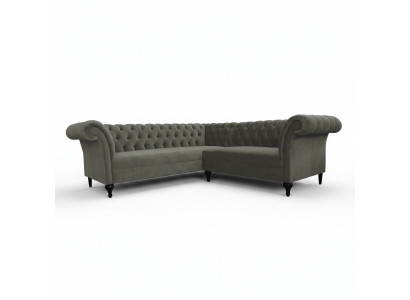 Chesterfield Narożnikowa kanapa narożnik kanapa designerska sofa kanapa Aksamit skórzana sofa SLIII sofa nr 97