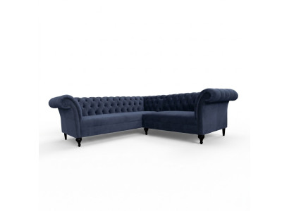 Chesterfield Narożnikowa kanapa kanapa narożna designerska sofa kanapa Aksamit skórzana sofa SLIII sofa nr 98