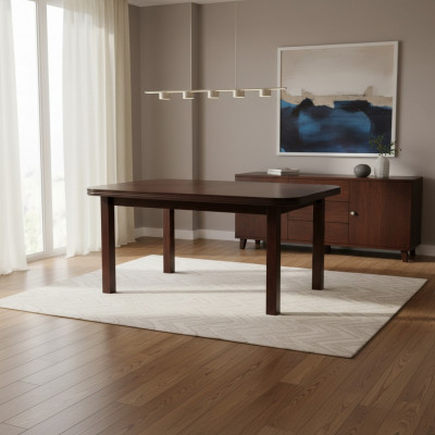 Tabela Stół obiadowy drewniany stół XXL Stół konferencyjny 90X160cm Rozkładany 160X200cm