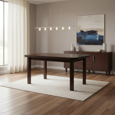 Tabela Stół obiadowy drewniany stół XXL Stół konferencyjny 100x250cm Rozkładany 250X350cm