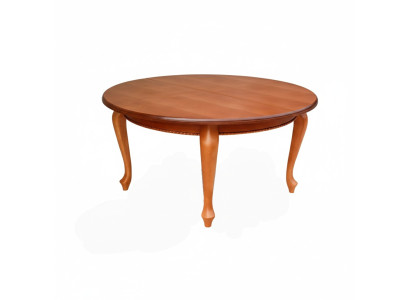 Tabela Stół obiadowy stół drewniany XXL Stół konferencyjny Okrągły Deko S19 RADIUS 150+50 CM