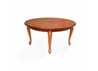Tabela Stół obiadowy stół drewniany XXL Stół konferencyjny Okrągły Deko S19 RADIUS 150+50 CM