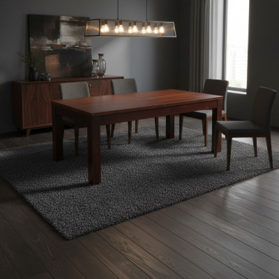 Tabela Stół obiadowy drewniany stół XXL Stół konferencyjny S24 90X90cm z możliwością rozłożenia