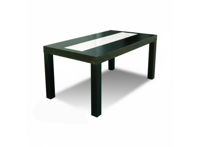 Tabela Stół obiadowy stół drewniany XXL Stół konferencyjny S26 100x160cm rozkładany