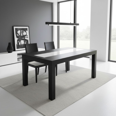 Tabela Stół obiadowy drewniany stół XXL Stół konferencyjny S32 90x170cm z możliwością rozłożenia