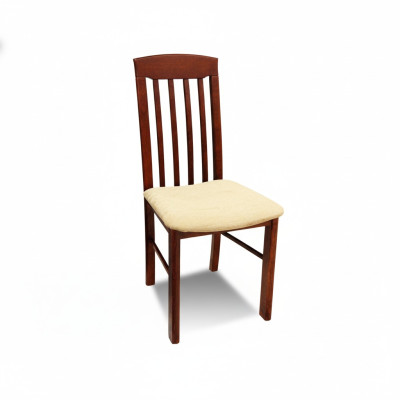 Krzesło do jadalni Solidne drewno Krzesło designerskie Skóra Krzesło Dekoracyjne Krzesła