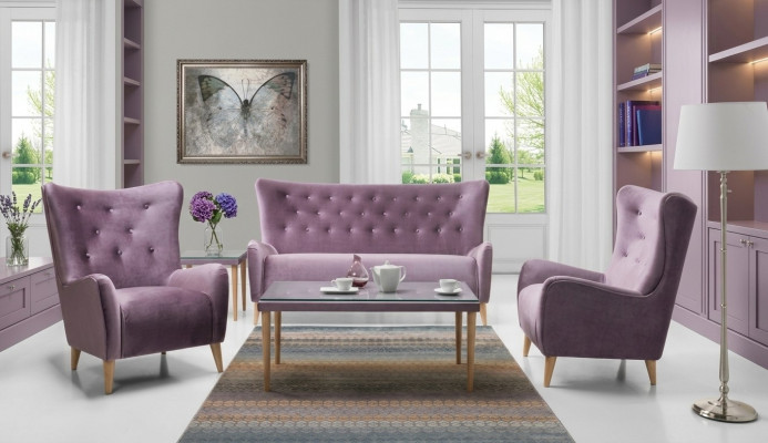 Zestaw sofowy 2.50+1+1+stolik kawowy Sofa Chesterfield Kompletny zestaw Ustaw Couch