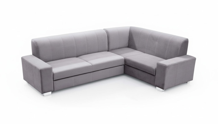Sofa Sofa Rozkładana Sofa z funkcją łóżka + Podstawa łóżka Narożnikowa kanapa Couch NOWOŚĆ
