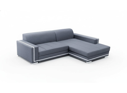 Sofa Sofa Rozkładana Sofa z funkcją łóżka + Podstawa łóżka Narożnikowa kanapa Couch NOWOŚĆ