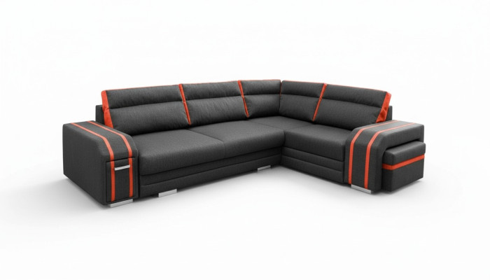 Sofa Sofa Sofa z funkcją spania - Podstawa łóżka Narożnikowa kanapa Sofy kanapowe