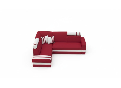 Sofa Sofa Rozkładana Sofa z funkcją łóżka + Podstawa łóżka Narożnikowa kanapa Couch NOWOŚĆ