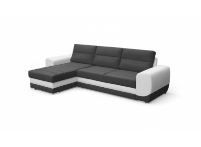 Sofa Sofa Rozkładana Sofa z funkcją łóżka + Podstawa łóżka Narożnikowa kanapa Couch NOWOŚĆ