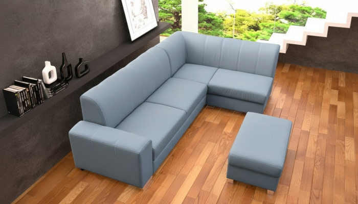 Sofa Sofa Rozkładana Sofa z funkcją łóżka + Podstawa łóżka Narożnikowa kanapa Couch NOWOŚĆ