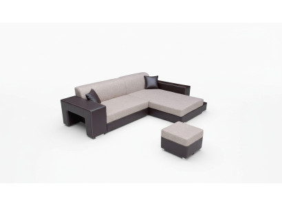 Sofa Sofa Rozkładana Sofa z funkcją łóżka + Podstawa łóżka Narożnikowa kanapa Couch NOWOŚĆ