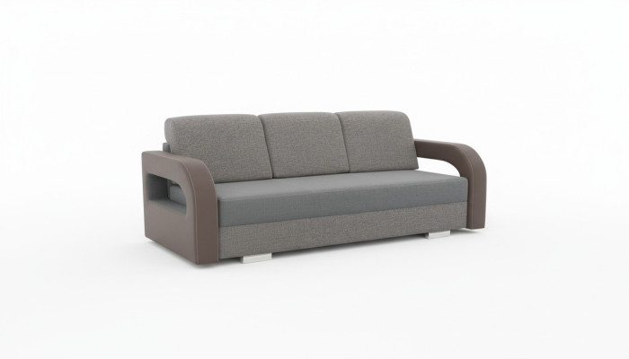 Sofa rozkładana rozkładana 3-miejsce siedzące z funkcją spania + Podstawa łóżka z kanapą o designie sofy