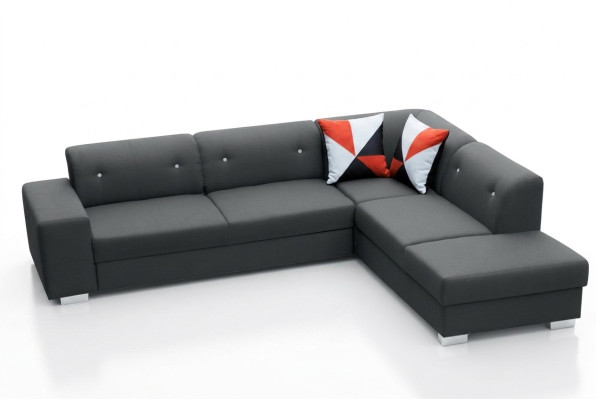Sofa Sofa Rozkładana Sofa z funkcją łóżka + Podstawa łóżka Narożnikowa kanapa Couch NOWOŚĆ