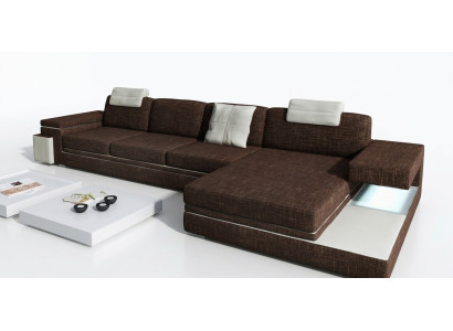 Design skórzana sofa sofa podkładka wystrój Żywy krajobraz Narożnik Ustawić Narożnik
