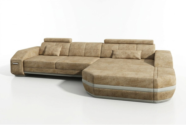 Narożnikowa kanapa Sofa Kanapa Podkładka Design Żywy krajobraz Design Zestaw narożny