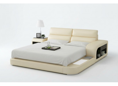 Designerskie łóżko tapicerowane łóżko luksusowe Podwójne łóżko podwójne łóżka 140/160/180 LB8805