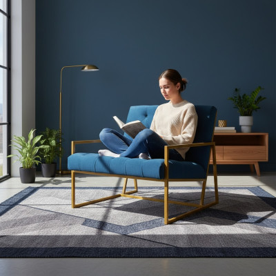 Sofa ławka Projektant Fotel Meble drewniane EuropaChesterfield