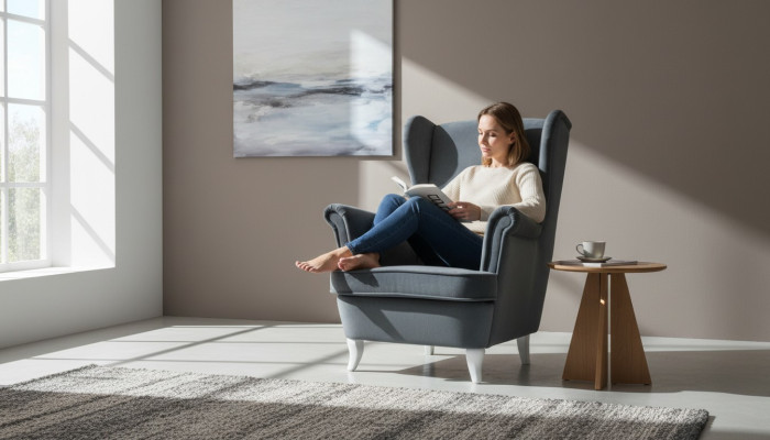 Design TV Lounge Club Fotel EarsFotel Fotel Relaks Podkładka Krzesło Nowość