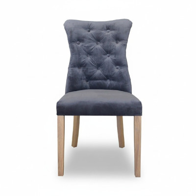Designerski fotel Krzesło Chesterfield Podkładka Krzesła Gastro jadalnia New Ashley