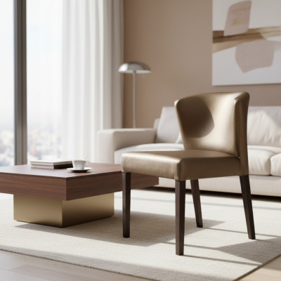 Design Lounge Club Krzesło Jadalnia Lean Relaks Podkładka Nowa Krzesła Fotel Comfort