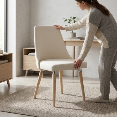 Projektant Krzesło Luksusowy Fotel Podkładka Krzesła Fotel Living Dining Pokój Nowość
