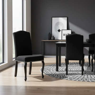 Projektant Krzesło Luxury Chesterfield Podkładka Krzesła Fotel Living Dining Pokój