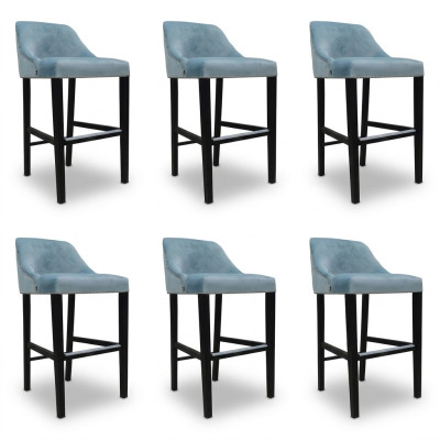 6x Design Komplet Krzesło Zestaw Hokerów Stołek Ustaw Zestaw Krzesła