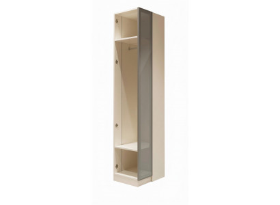 1-turiger Kleiderschrank Beige Moderner Stil Universell Funktional